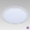 LUXERA 92071322 Mayon LED stropní svítidlo | Přírodní bílá | 48W | Bílá | Chrom | Kov