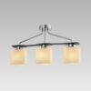 LUXERA 92075458 Firenza Stropní svítidlo | E27 | Bílá | Chrom | Kov