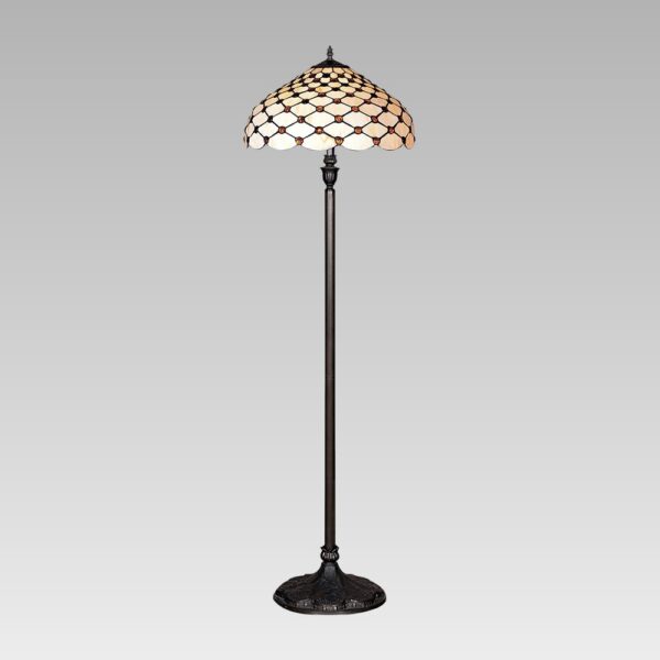 PREZENT 92000076 Tiffany Stojací lampa | E27