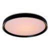 Lucide 79182/18/30 Nuria LED Přisazené stropní svítidlo | Teplá bílá | Černá | 18W