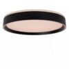 Lucide 79182/24/30 Nuria LED Přisazené stropní svítidlo | Teplá bílá | Černá | 18W