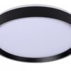 Lucide 79182/24/30 Nuria LED Přisazené stropní svítidlo | Teplá bílá | Černá | 18W