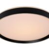 Lucide 79182/36/30 Nuria LED Přisazené stropní svítidlo | Teplá bílá | Černá | 36W