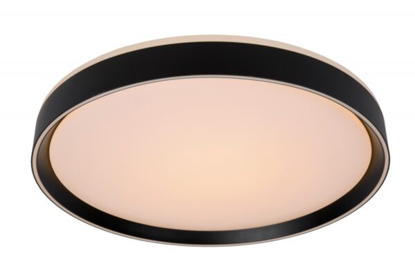 Lucide 79182/36/30 Nuria LED Přisazené stropní svítidlo | Teplá bílá | Černá | 36W
