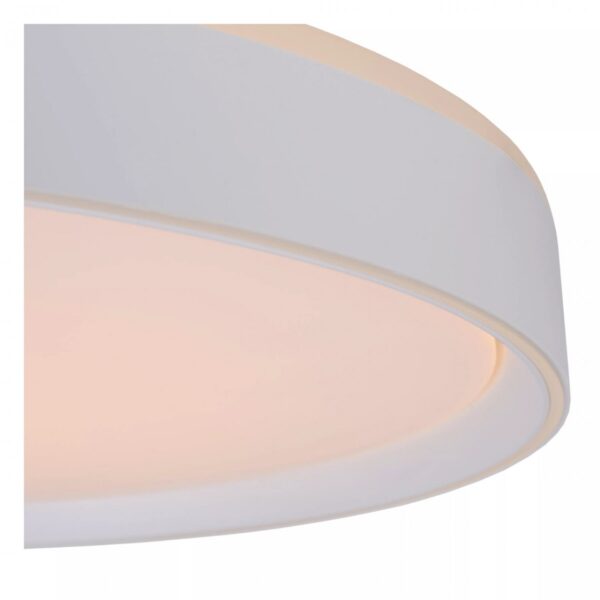 Lucide 79182/36/31 Nuria LED Přisazené stropní svítidlo | Teplá bílá | Bílá | 36W