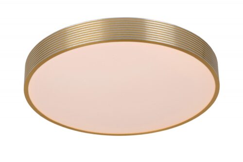Lucide 79184/24/02 Malin LED Přisazené stropní svítidlo | Teplá bílá | Barevný kov | Mosaz | 24W