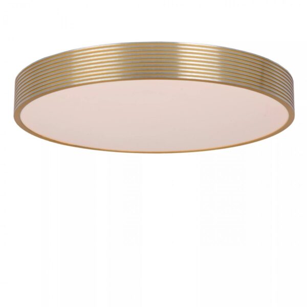 Lucide 79184/24/02 Malin LED Přisazené stropní svítidlo | Teplá bílá | Barevný kov | Mosaz | 24W | 4