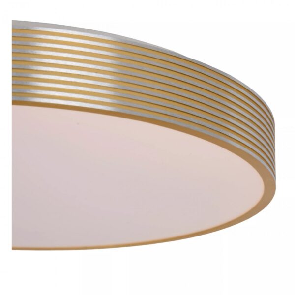Lucide 79184/24/02 Malin LED Přisazené stropní svítidlo | Teplá bílá | Barevný kov | Mosaz | 24W | 5