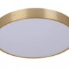 Lucide 79184/24/02 Malin LED Přisazené stropní svítidlo | Teplá bílá | Barevný kov | Mosaz | 24W | 9