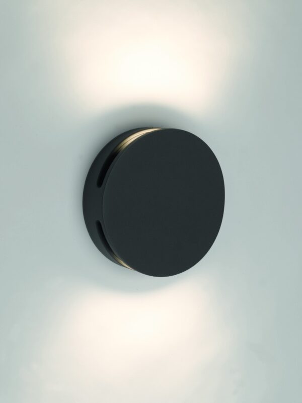 Philips 16820/93/16 Tranquility LED Nástěnné venkovní světlo | Teplá bílá | 2x7,5W | Šedá