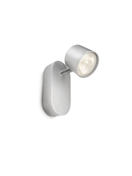 Philips 56240/48/16 Star LED bodové svítidlo | Teplá bílá | Kov | 3W