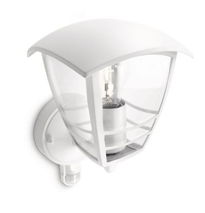 Philips 15388/31/16 Creek Nástěnné venkovní světlo | E27 | Bílá