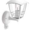 Philips 15388/31/16 Creek Nástěnné venkovní světlo | E27 | Bílá