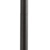 Philips 15383/30/16 Creek Zahradní sloupkové světlo | E27 | Černá