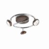 Philips 57179/44/16 Sepia LED bodové svítidlo | Teplá bílá | Hnědá | 3x3W