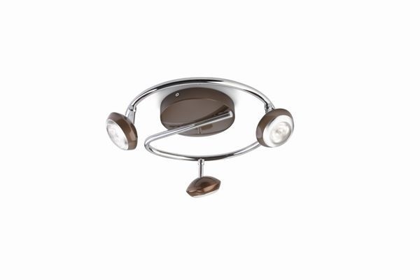 Philips 57179/44/16 Sepia LED bodové svítidlo | Teplá bílá | Hnědá | 3x3W