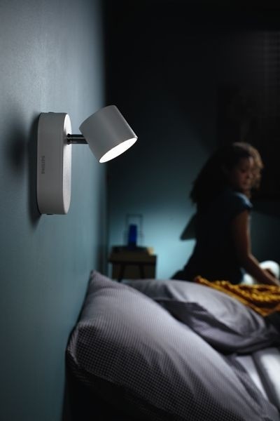 Philips 56240/31/16 Star LED bodové svítidlo | Teplá bílá | Bílá | 3W