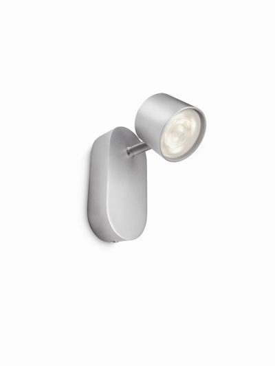 Philips 56240/48/16 Star LED bodové svítidlo | Teplá bílá | Kov | 3W