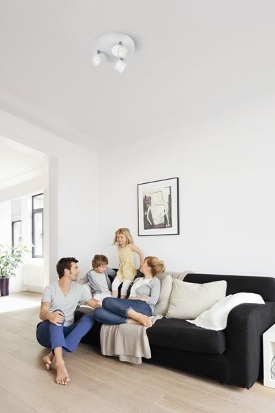 Philips 56243/31/16 Star LED bodové svítidlo | Teplá bílá | Bílá | 3x3W