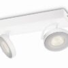 Philips 53172/31/16 Clockwork LED bodové svítidlo | Teplá bílá | Bílá