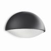 Philips 16407/93/16 Dust LED Nástěnné venkovní světlo | Teplá bílá | 3W | Černá