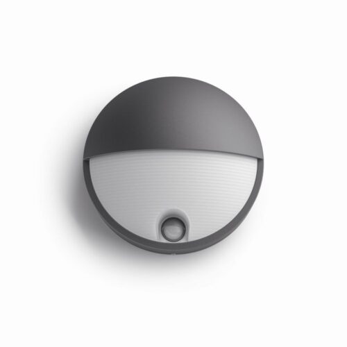 Philips 16456/93/16 Capricorn LED Nástěnné venkovní světlo | Teplá bílá | 6W | Černá