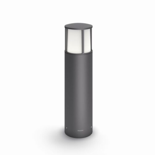 Philips 16466/93/16 Stock LED venkovní svítidlo | Teplá bílá | 6W | Černá