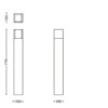 Philips 16463/93/P3 LED venkovní svítidlo | Přírodní bílá | 2x4,5W | Černá