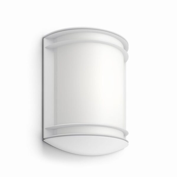 Philips 17320/31/P3 Antelope LED Nástěnné venkovní světlo | Přírodní bílá | 6W | Bílá