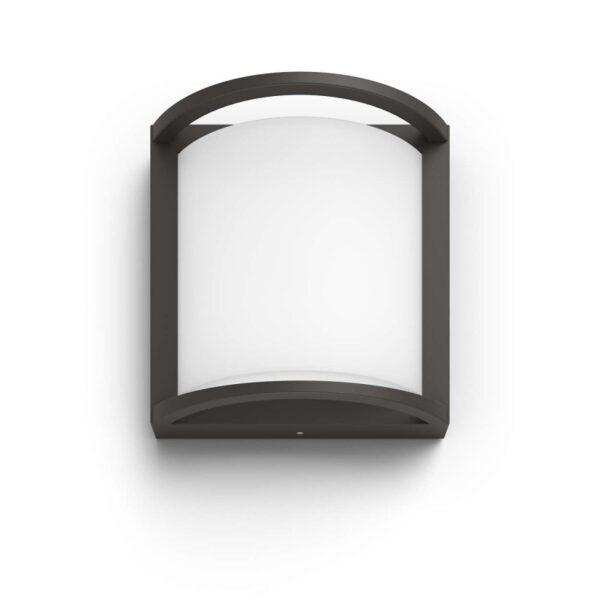 Philips 17391/93/P0 LED nástěnní svítidlo | Teplá bílá | Černá |  12 W