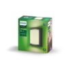 Philips 17391/93/P0 LED nástěnní svítidlo | Teplá bílá | Černá |  12 W