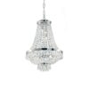 Ideal lux 114279 Caesar Cromo Křišťálový lustr | G9 | Chrom | Kov