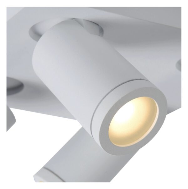 Lucide 09930/20/31 LED bodové svítidlo | Teplá bílá | 4x5W | Bílá