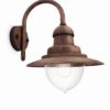 Philips 01652/06/PN Nástěnné venkovní světlo | E27 | Barevný kov | Bronz