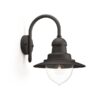 Philips 01652/30/PN Nástěnné venkovní světlo | E27 | Černá