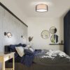 Trio 811400132 Burton Nástěnné svítidlo | E14 | Černá