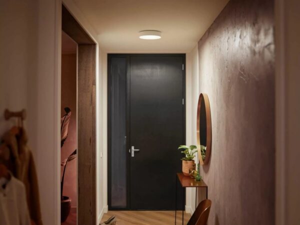 Philips Hue 41158/31/P6 Enrave Smart LED moderní stropní svítidlo | Variabilní | 9,6W | Bílá