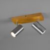 Trio 812400207 Marley Přisazené stropní svítidlo | GU10 | Kov | Nikl | 5