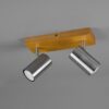 Trio 812400207 Marley Přisazené stropní svítidlo | GU10 | Kov | Nikl | 6