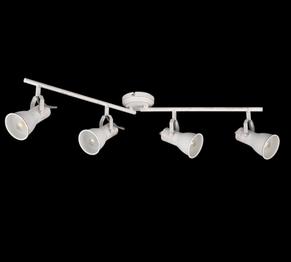 Trio 813400427 Steam Přisazené stropní svítidlo | E14 | Bílá
