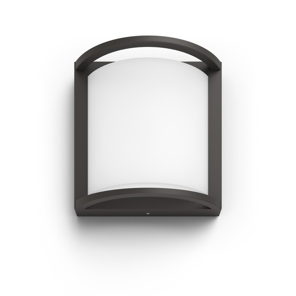 Philips 17391/93/P3 LED Nástěnné venkovní světlo | Přírodní bílá | Černá | 12W