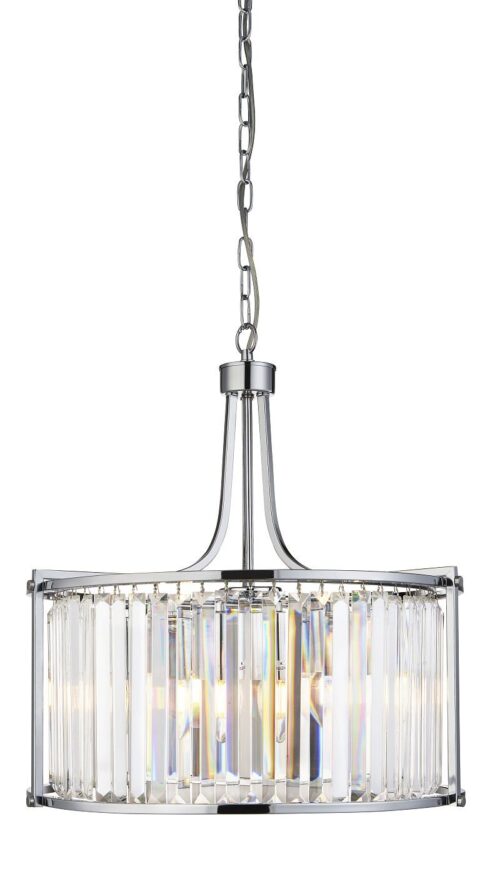 Searchlight 96008295-5CC Lustr | E27 | Chrom | Kov