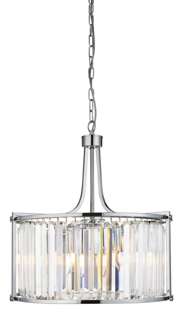 Searchlight 96008295-5CC Lustr | E27 | Chrom | Kov