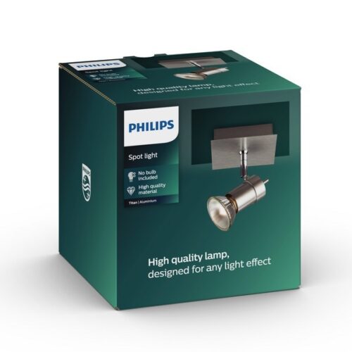 Philips 55080/48/PN Přisazené stropní svítidlo | GU10 | Kov