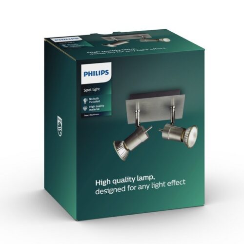 Philips 55082/48/PN Přisazené stropní svítidlo | GU10 | Kov