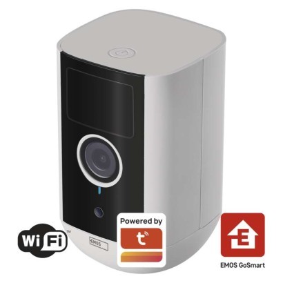 EMOS H4053 Go Smart Smart Venkovní svítidlo s kamerou | Bílá