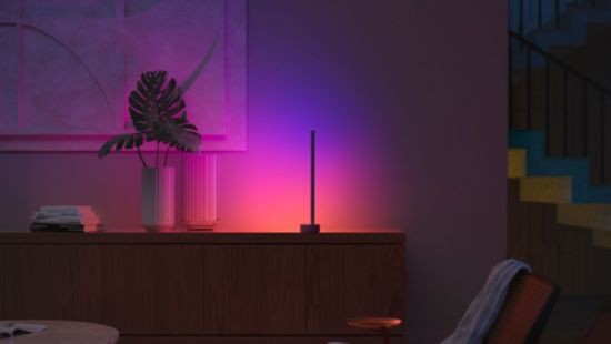 Philips Hue 8718696176245 Signe Smart LED Stmívatelná lampička | RGB | Variabilní | Černá | 11,8W