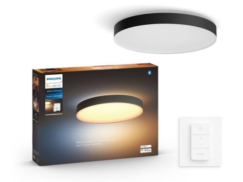 Philips Hue 41160/30/P6 Smart LED stropní svítidlo | Variabilní | 33,5W | Černá