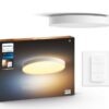 Philips Hue 41161/31/P6 Enrave Smart LED stropní svítidlo | Variabilní | 48W | Bílá