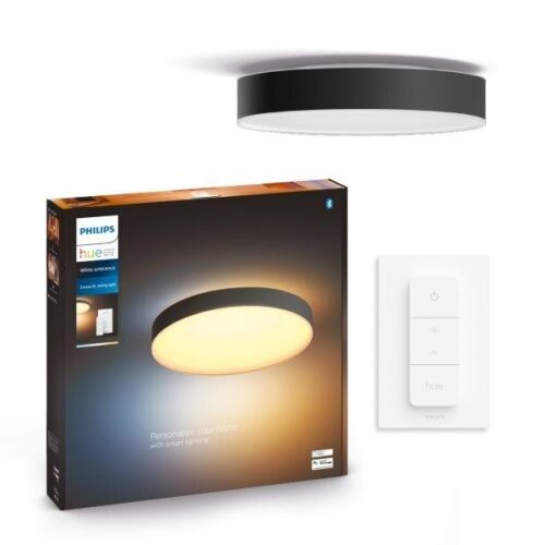 Philips Hue 41161/30/P6 Smart LED stropní svítidlo | Variabilní | 48W | Černá